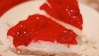 Чизкейк с клубникой