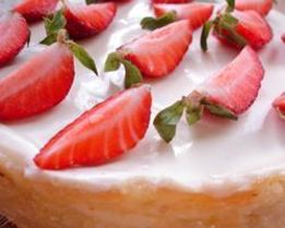 Чизкейк с ревенем