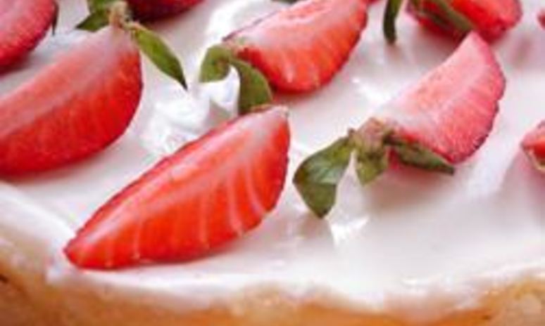 Рецепт чизкейка с ревенем