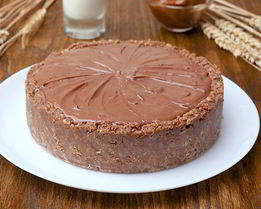 Чизкейк с шоколадной пастой