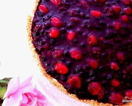 Чизкейк с ягодами