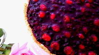 Чизкейк с ягодами