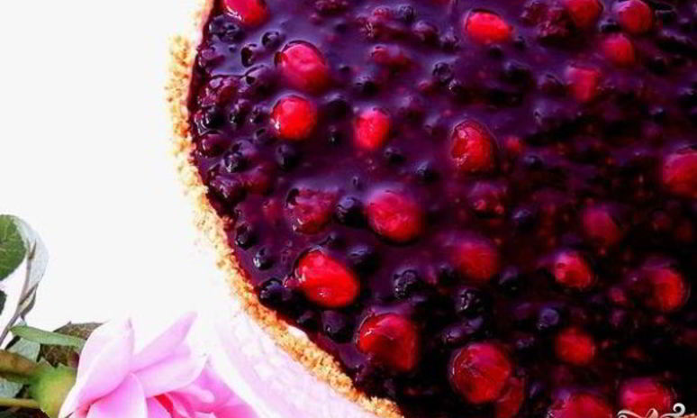 Рецепт чизкейка с ягодами