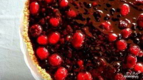 чизкейк с ягодами