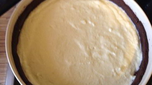 чизкейк шоколад-тыква-карамель