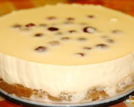 Чизкейк со сгущенкой без выпечки