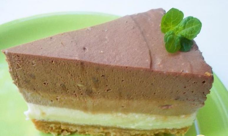 Рецепт чизкейка три шоколада