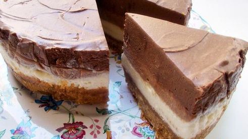 чизкейк три шоколада