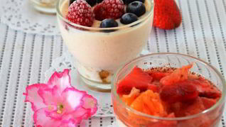 Чизкейк в микроволновке