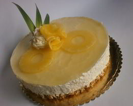 Чизкейк ванильно-ананасовый