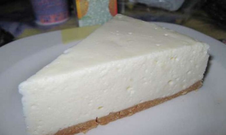 Рецепт диетического чизкейка