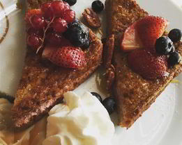 Гренки Малиновый Чизкейк