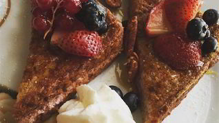 Гренки Малиновый Чизкейк