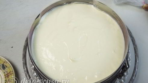 карамельный чизкейк без выпечки