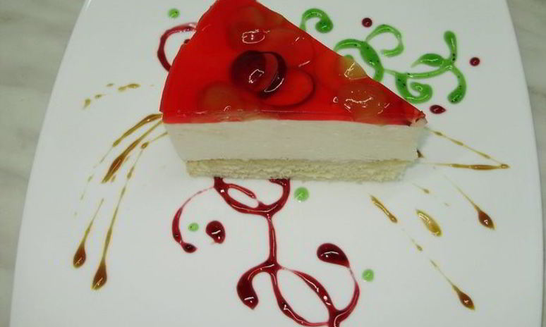 Рецепт холодно-ягодного чизкейк