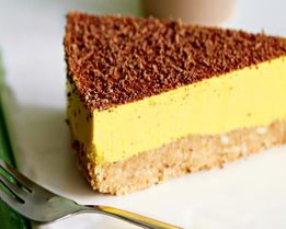 Холодный чизкейк с тыквой