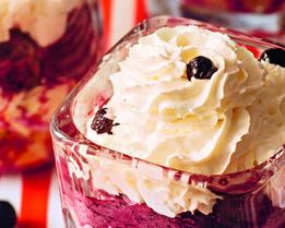 Лимонно-черничный чизкейк