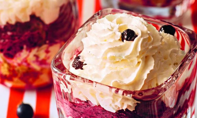 Рецепт лимонно-черничного чизкейк