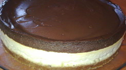 лимонный чизкейк с маком и шоколадом