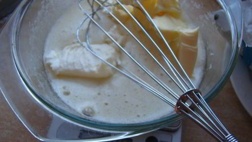 мандариновый чизкейк