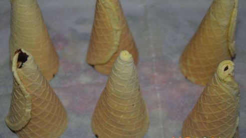 мини-чизкейк елки без выпечки