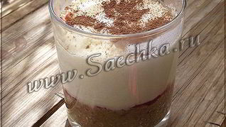 Мини-чизкейк в стакане