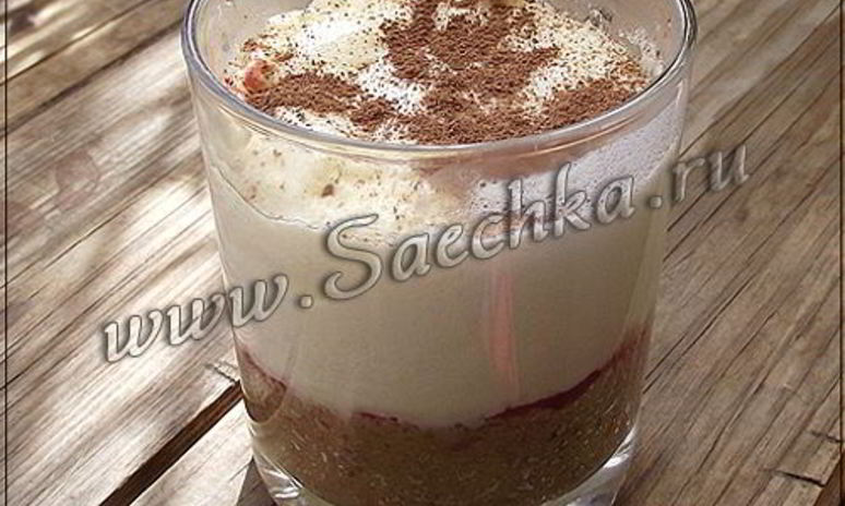 Рецепт мини-чизкейка в стакане