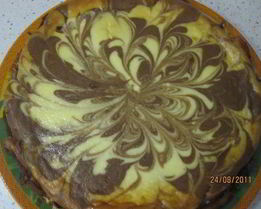 Мраморный чизкейк