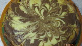 Мраморный чизкейк