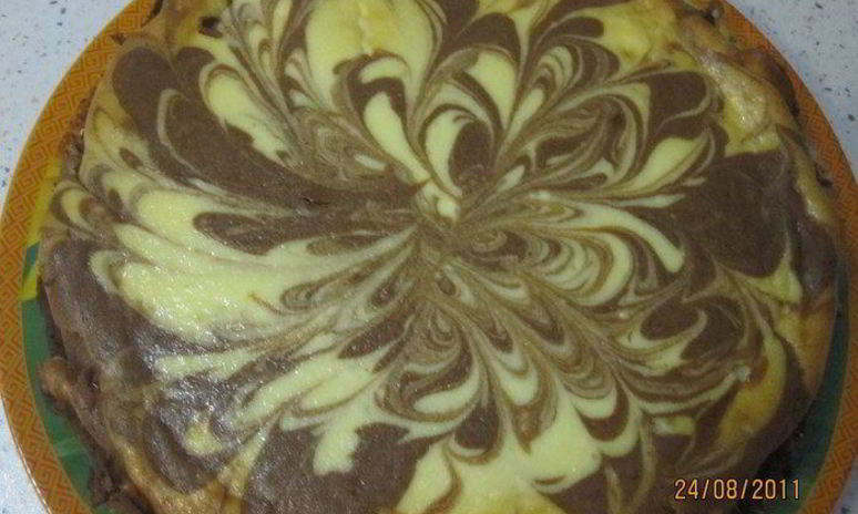 Рецепт мраморного чизкейка