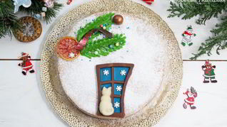 Пряный рождественский чизкейк