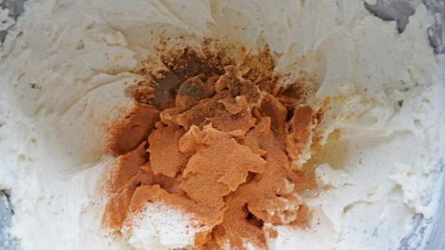 пряный рождественский чизкейк