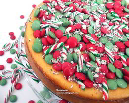 Рождественский чизкейк