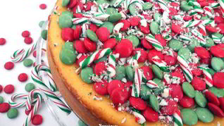 Рождественский чизкейк