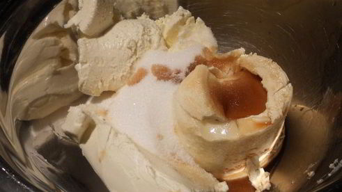 рождественский чизкейк