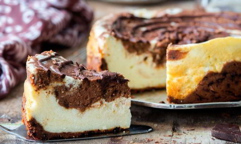 Рецепт шоколадна-сливочного чизкейк