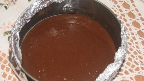 шоколадный чизкейк с малиной