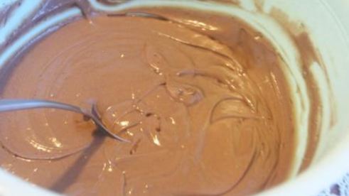 шоколадный чизкейк с малиной