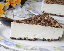 Сырный чизкейк без выпечки