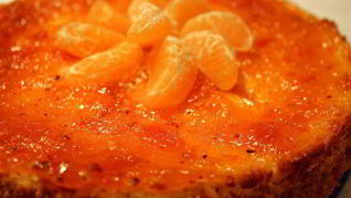 Творожный чизкейк с шафраном