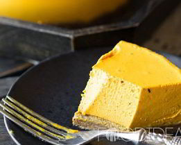 Тыквенный чизкейк без выпечки