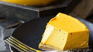 Тыквенный чизкейк без выпечки