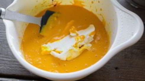 тыквенный чизкейк без выпечки