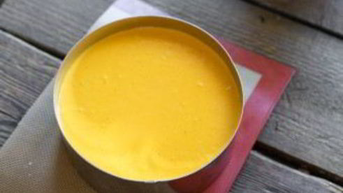 тыквенный чизкейк без выпечки