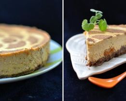 Тыквенный чизкейк с курагой
