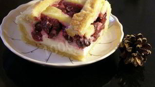 Вишневый вкусный чизкейк с вишней