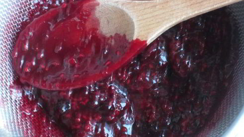 воздушный чизкейк с лесными ягодами