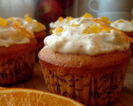 Апельсиновые кексики