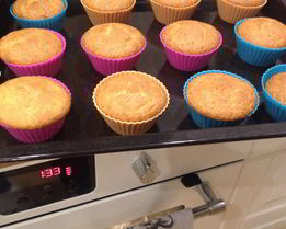 Быстрые банановые кексы