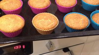 Быстрые банановые кексы